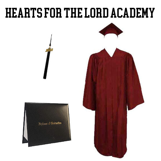 Matte Maroon Graduation Cap Gown And Tassel Cap And Gown Direct