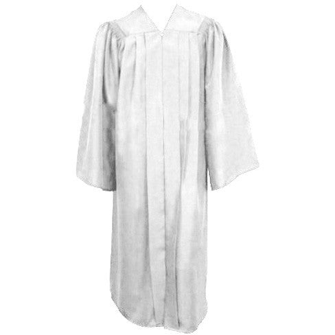 Matte White Choir Gown | Cap and Gown Direct