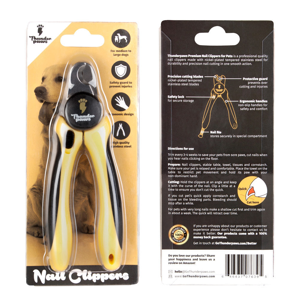 thunderpaws protective nail clippers