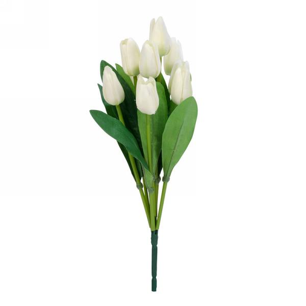 Bouquet de tulipes blanches – Jardinerie Fortier