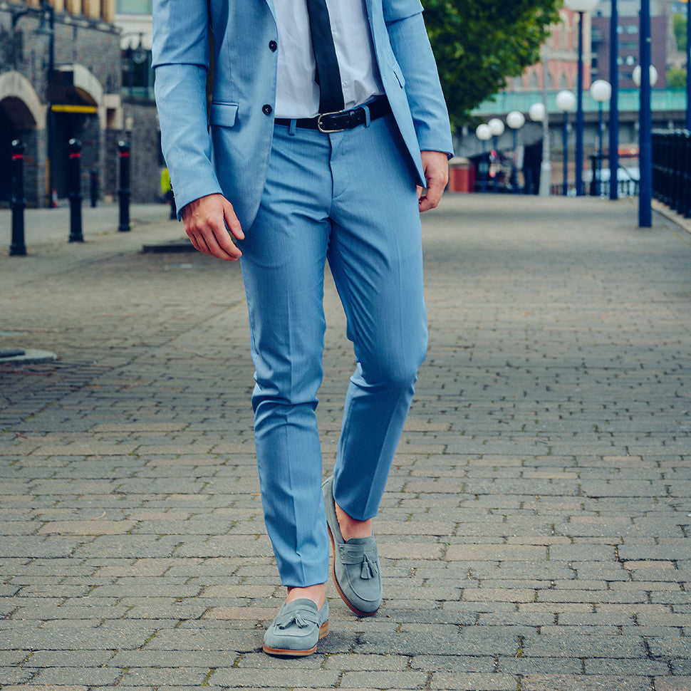 gray loafers mens