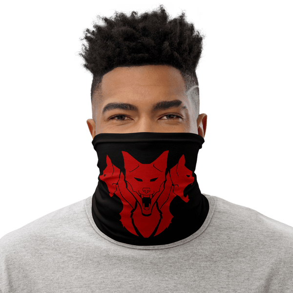 Download Cerberus Tube Mask Black Cerberus Strength PSD Mockup Templates