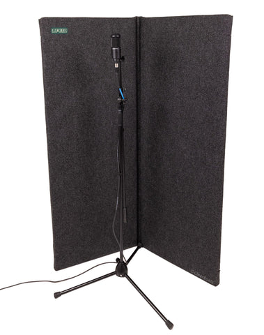 An S2466x2 providing acoustic treatment for a microphone.