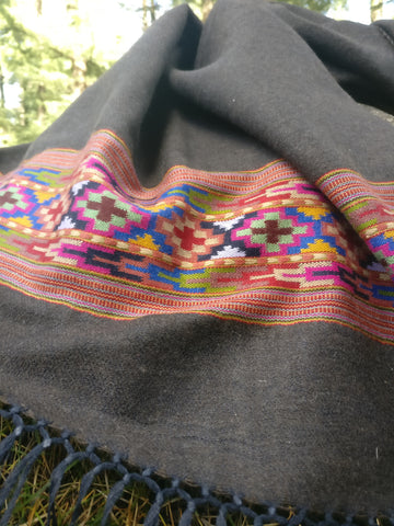 yak wool scarf