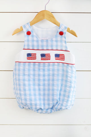 peter rabbit smocked baby grow