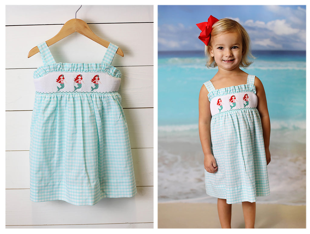 smocked girl dresses