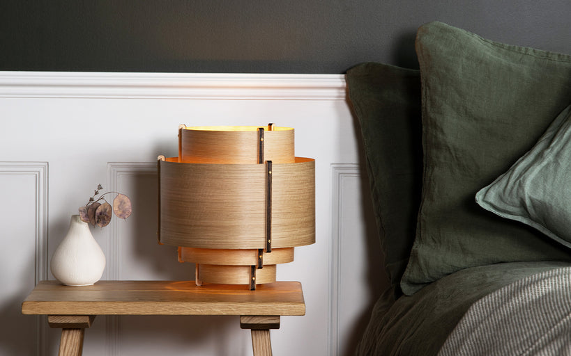 tom raffield hanter table lamp