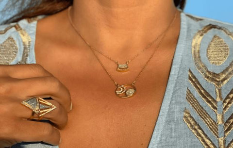 how to layer necklaces