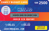 GETIT MART's FAMILY BUDGET STORE CARDS