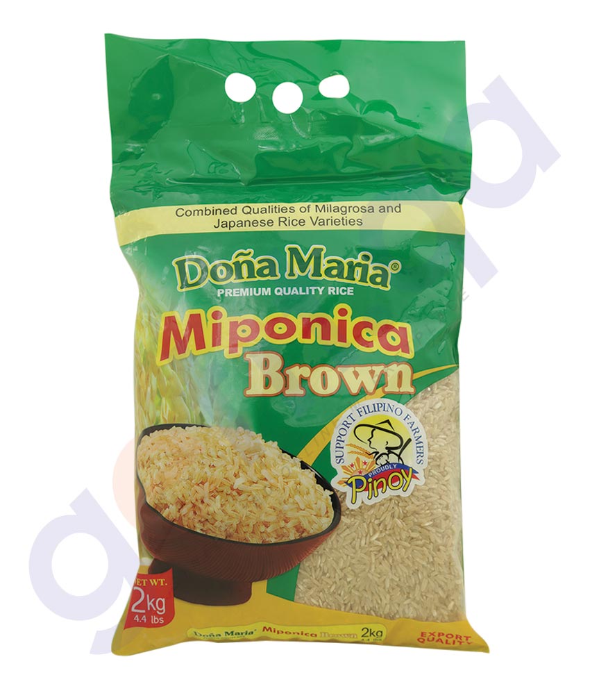 BUY BEST PRICED DONA MARIA MIPONICA BROWN RICE 5KG ONLINE IN QATAR