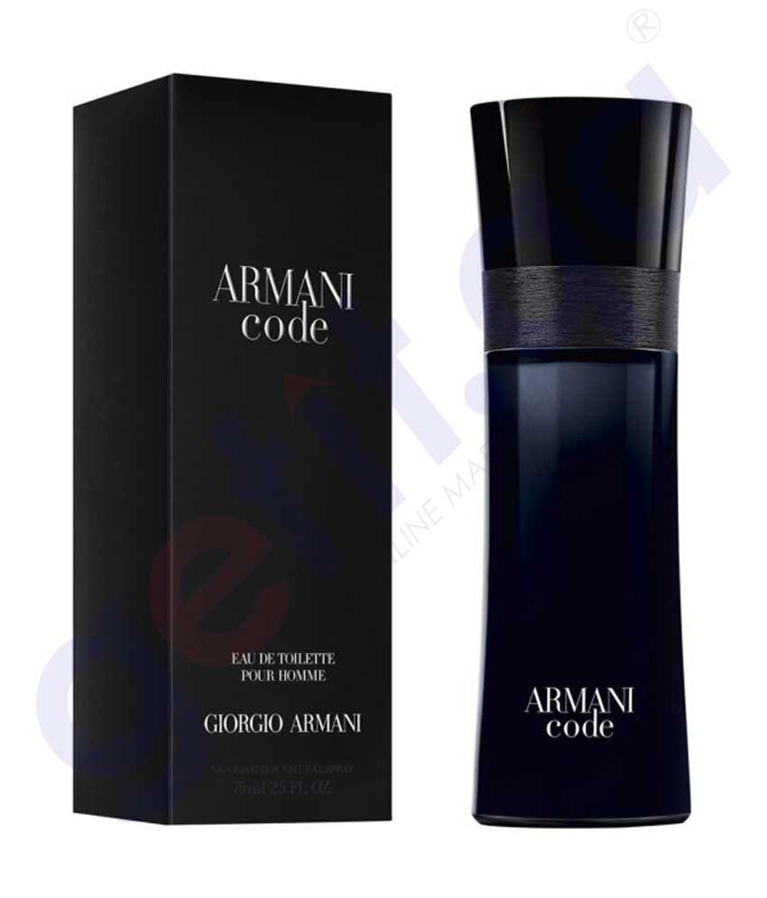  | Buy GIORGIO ARMANI CODE M EDT 75ML Doha Qatar