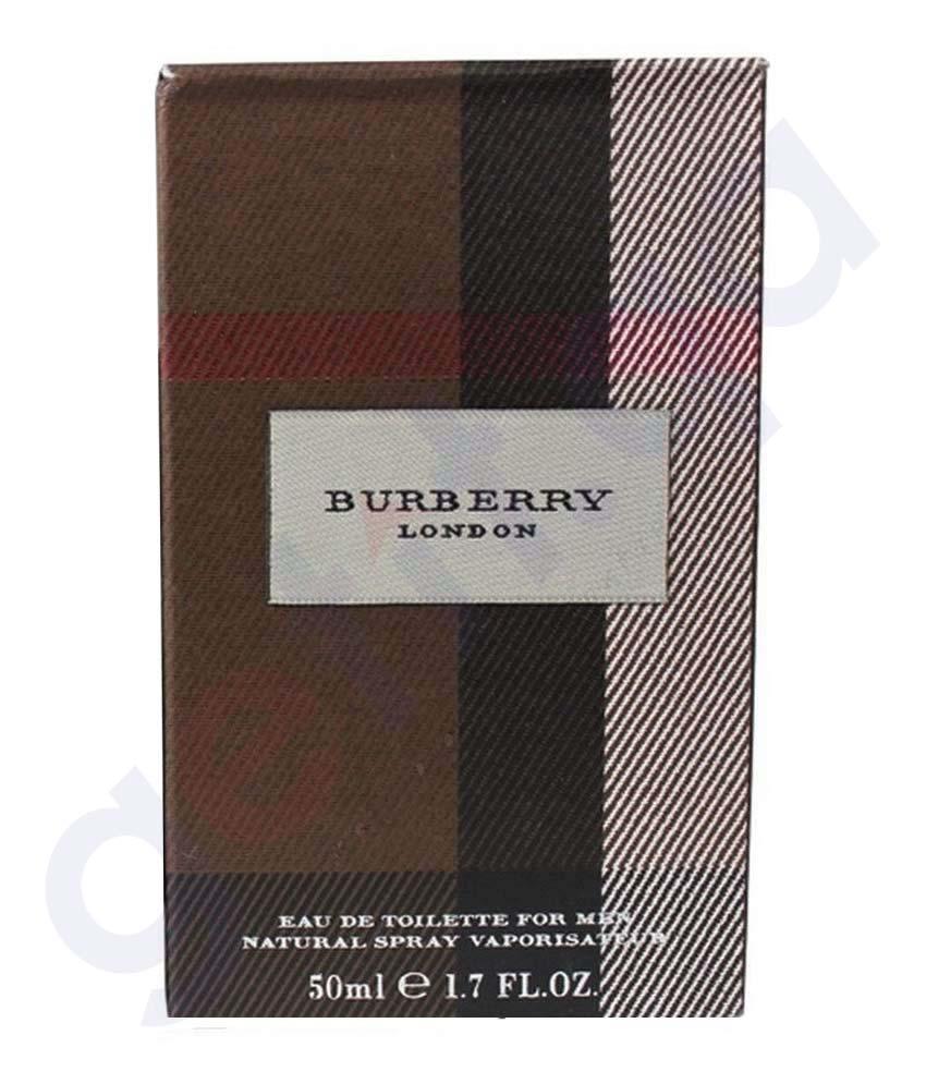  | BUY BURBERRY LONDON FABRIC EDT 50ML FOR MEN ONLINE IN QATAR