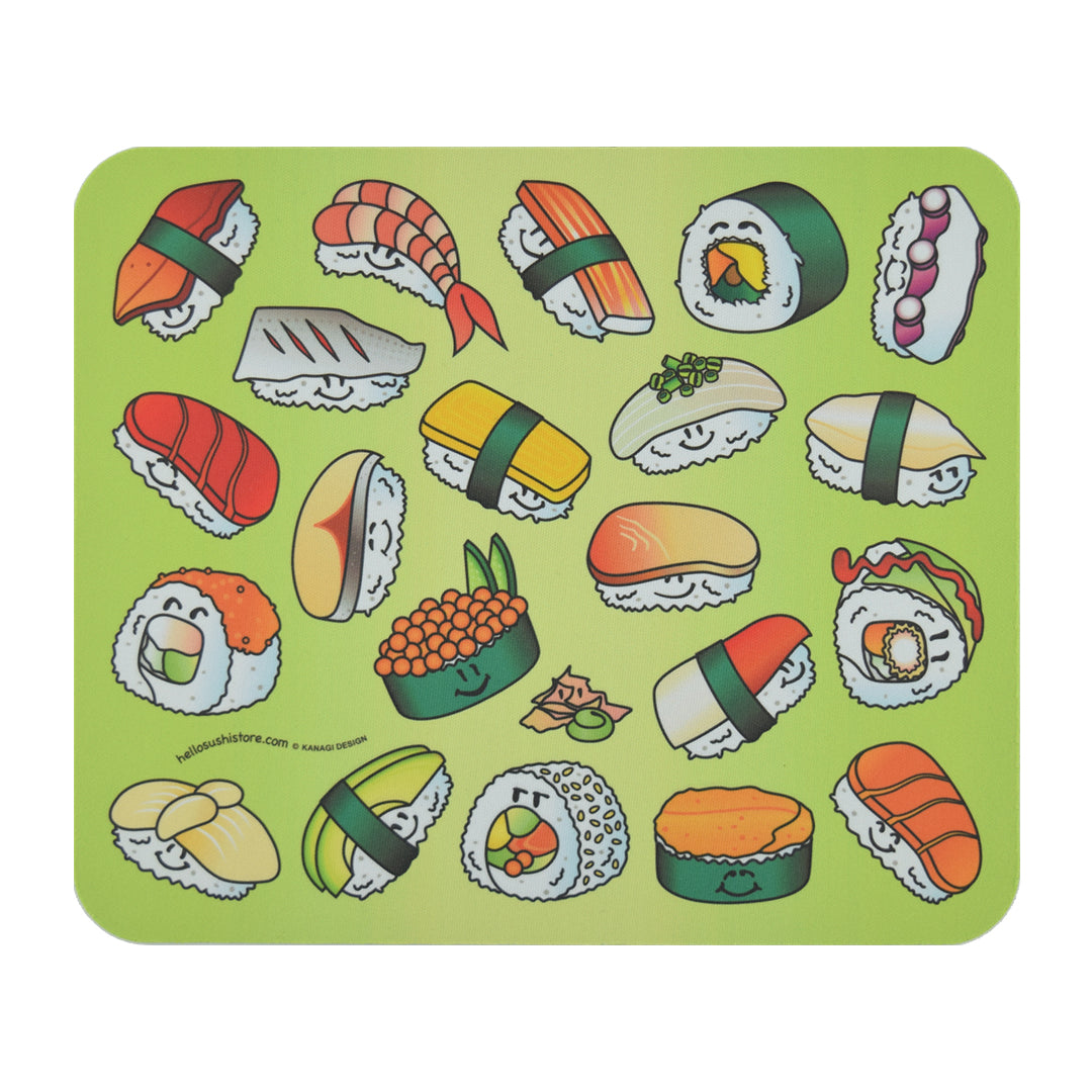 sushi mouse pad