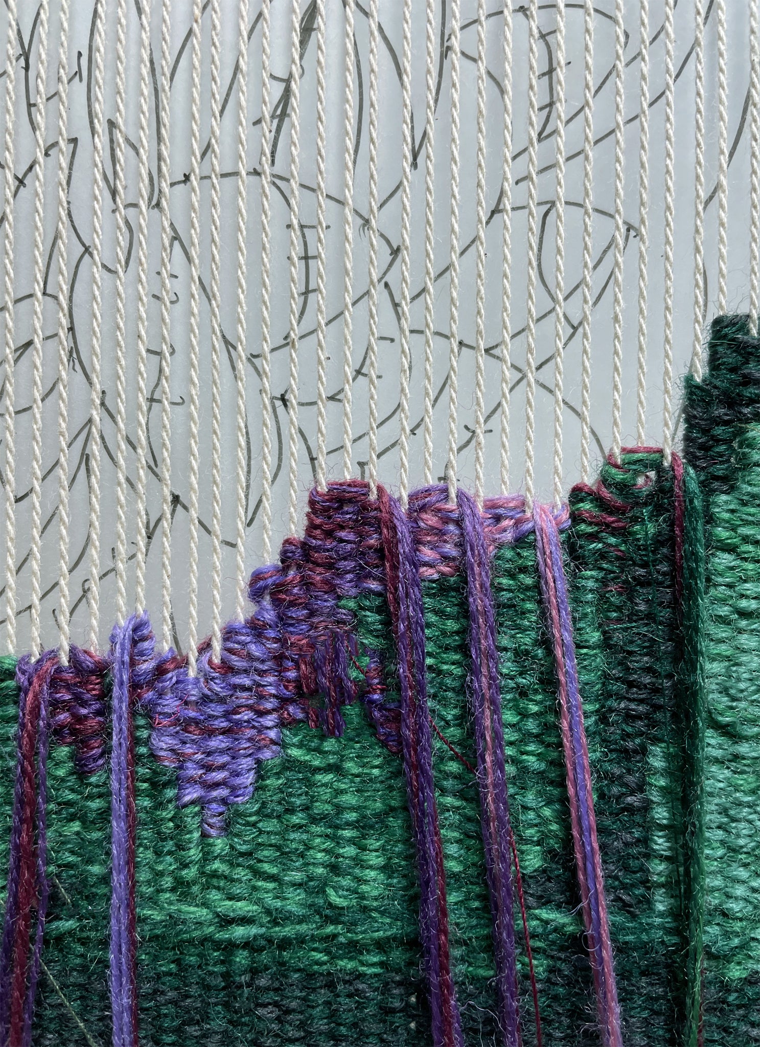 Exploring Images for Tapestry Weaving with Array - Gist Yarn