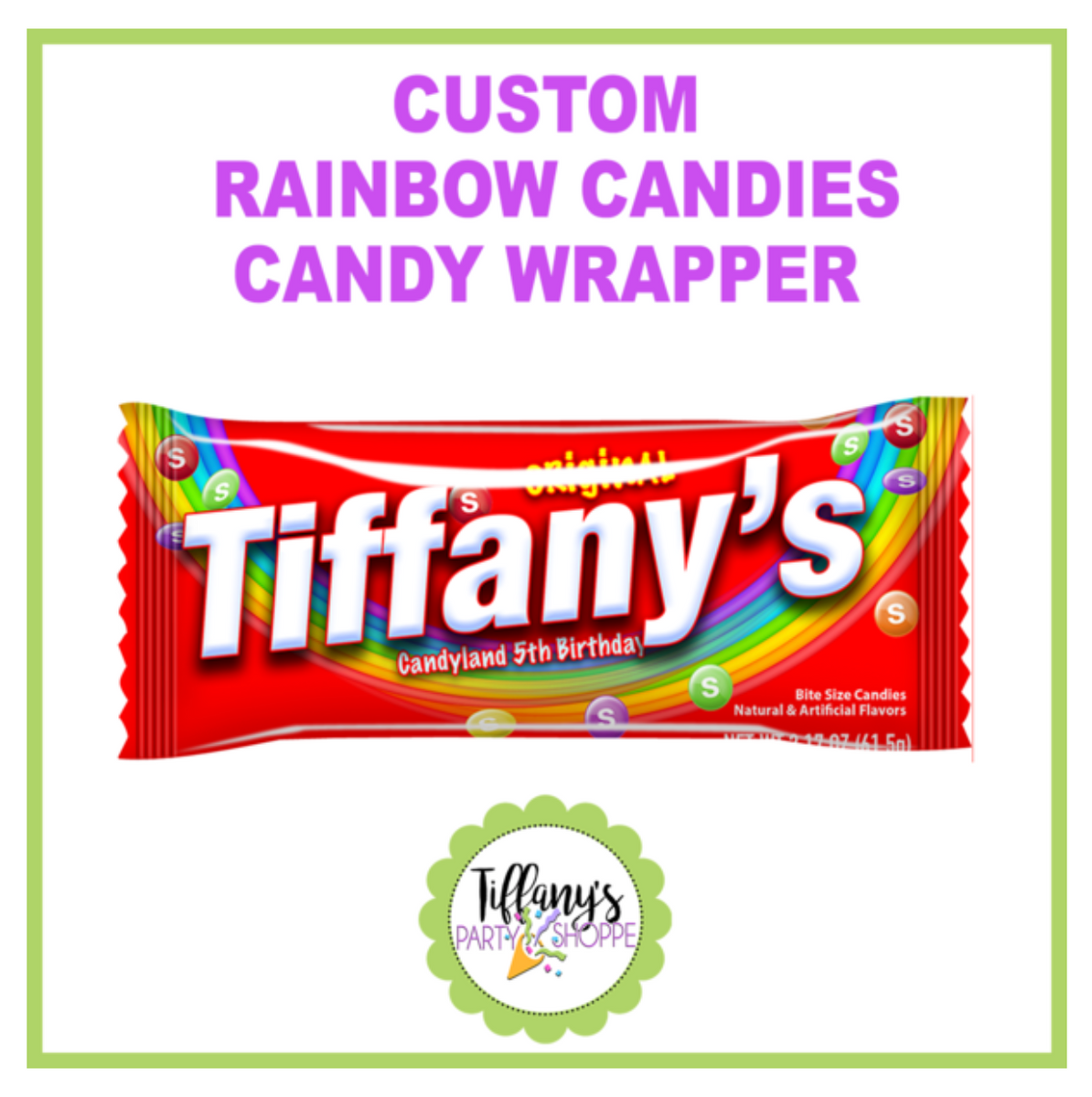 Download Custom Skittles Candy Wrapper (UNFILLED OR FILLED ...