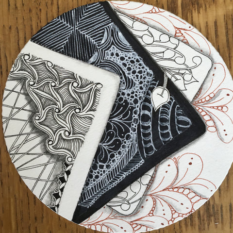 Tangling Journeys from an Art Therapist – Zentangle