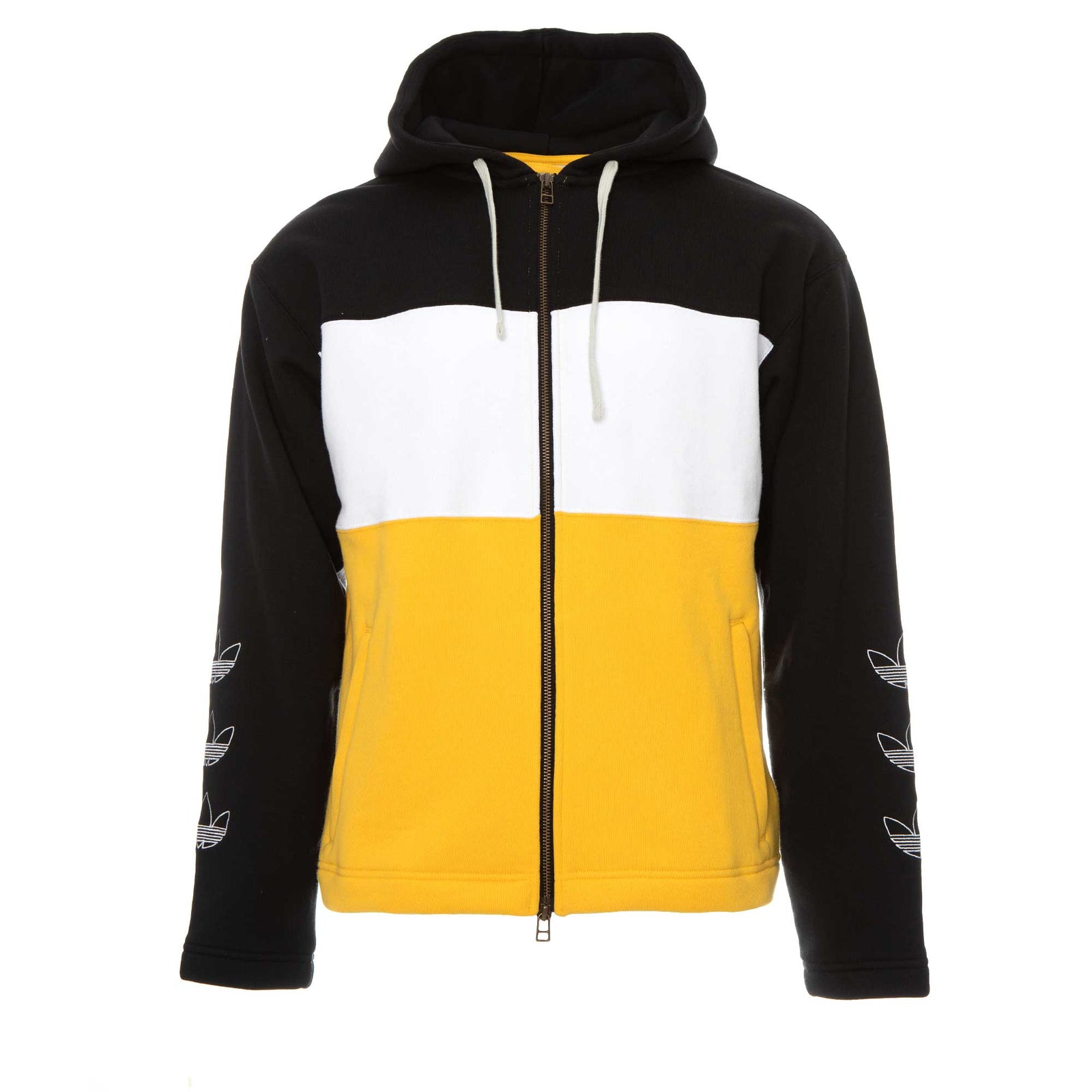 black and yellow adidas hoodie