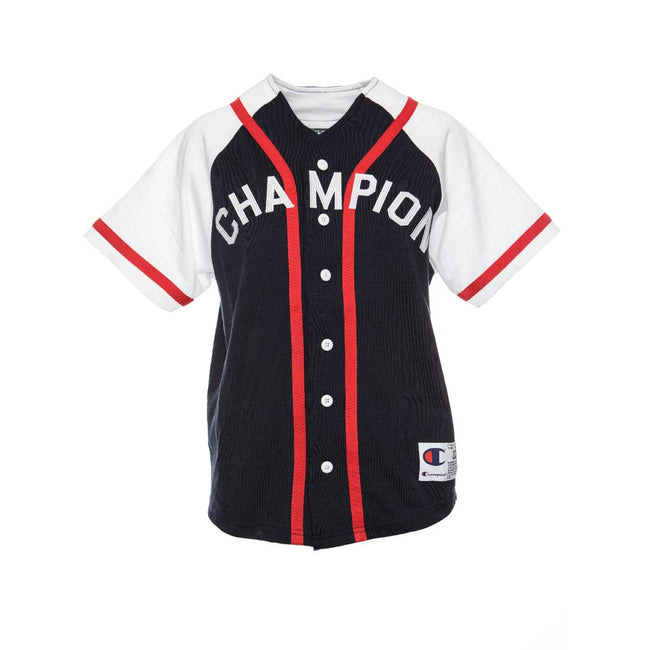 champion baseball jersey red