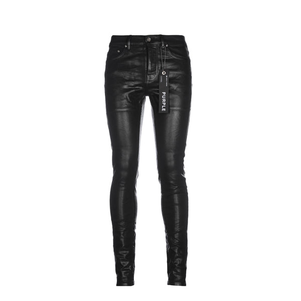 Purple Brand P001 Midnight Coated Jeans - Black