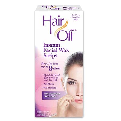 Hair Off Facial Wax Strips Shopcca Com