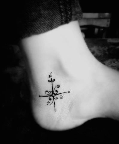 foot tattoo design