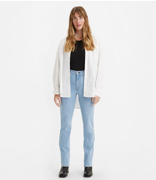 Levi's 724 High Rise Straight Jeans- Chelsea the One – Splurge & Co