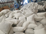Pillow Inserts being Filled on our California Factory 