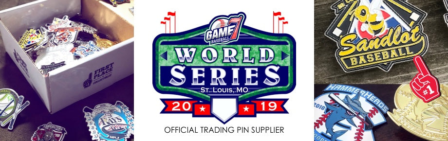 Game 7 World Series Pins – First Place Pins