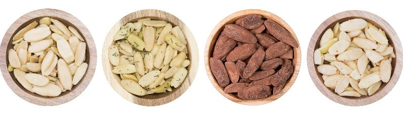 Pili Hunters pili nut flavors | Himilayan salt, rosemary, cacao, spicy chili