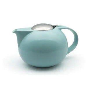 Zero Japan 7 cup Ceramic Teapot 45oz Aqua Mist - Todd & Holland Tea Merchants