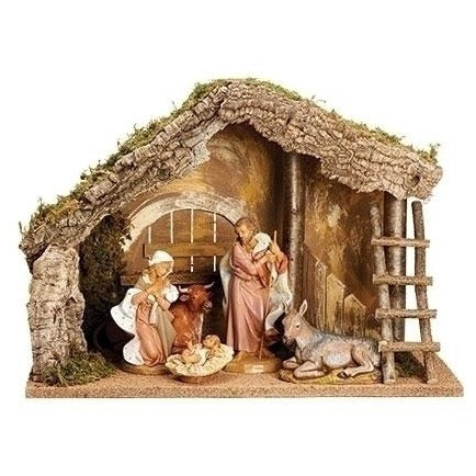 Wooden Manger Nativity Scene Christmas Nativity Sets For Sale