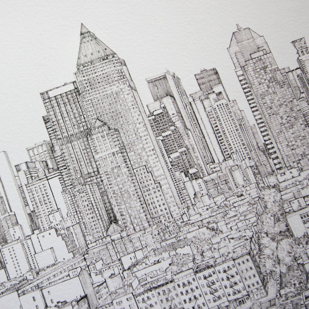 Midtown Manhattan New York City Art Print