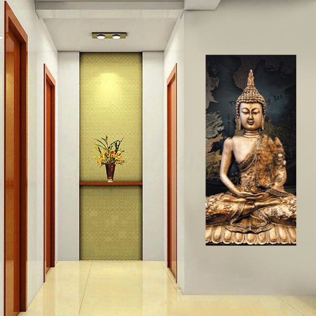 Modern Canvas Print Pictures Home Wall Art Sticker Decor Painting Poster Modern Canvas Print Pictures Buddha Art Sticker Painting