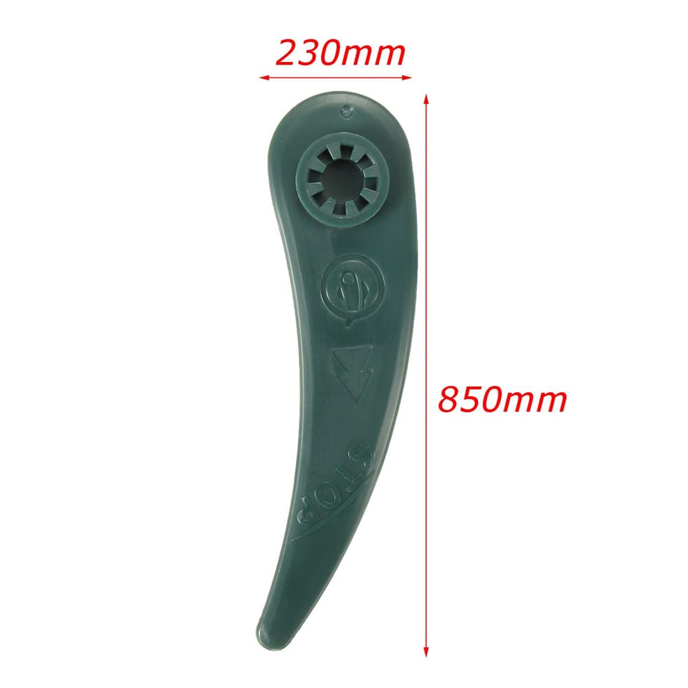 25pcs 230mm Plasitc Replacement Strengthened Blades for ART 23-18 LI Grass Trimmer Plastic Replacement Strengthened Blades 230mm for Art 23-18