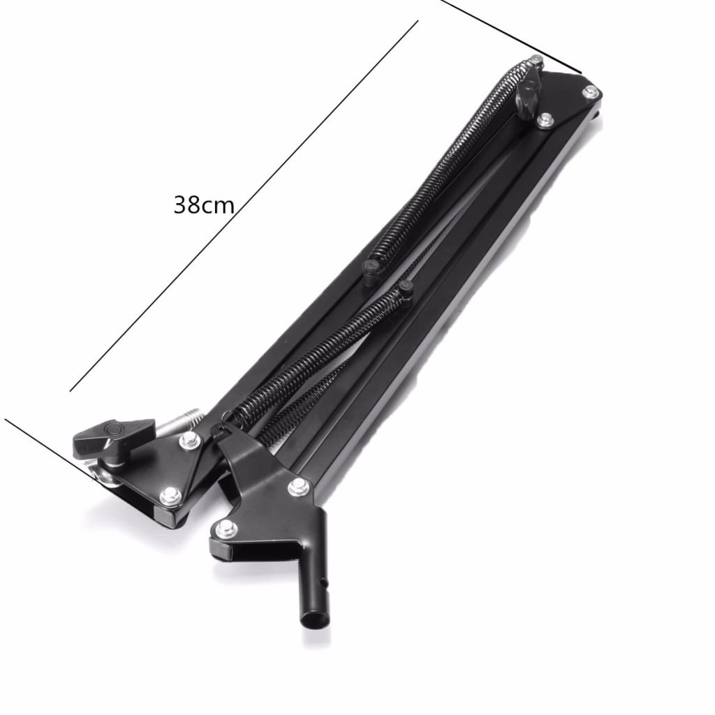 Adjustable Microphone Mic Suspension Boom Scissor Arm Stand