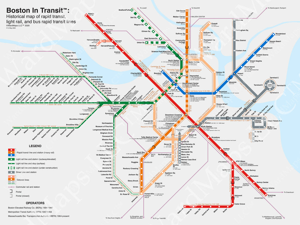 mbta red line map Mbtagifts Officially Licensed Boston Mbta Gifts Mbtagifts By