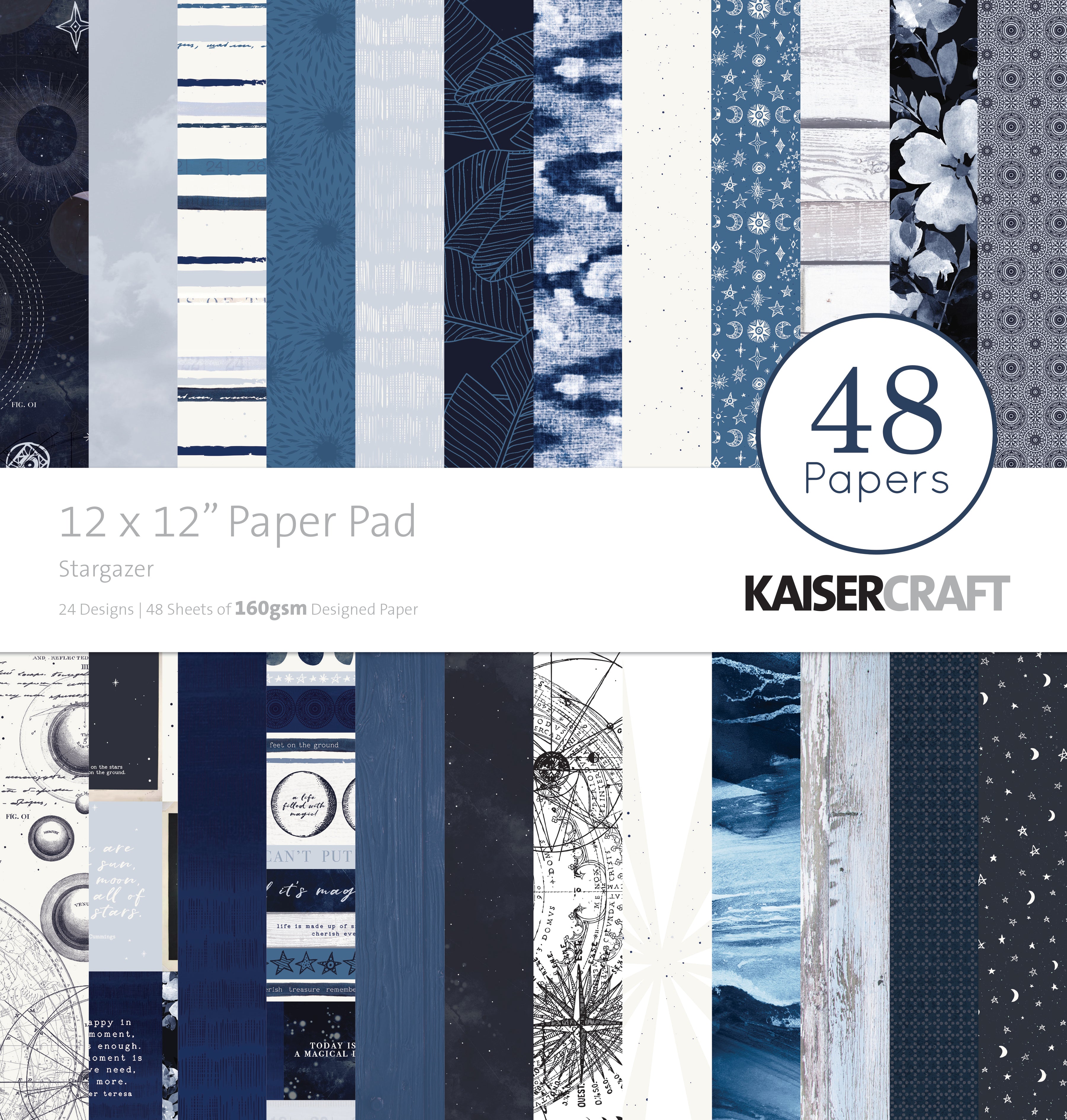 Kaisercraft - Bonjour Collection - 12 x 12 Double Sided Paper - Notre Dame