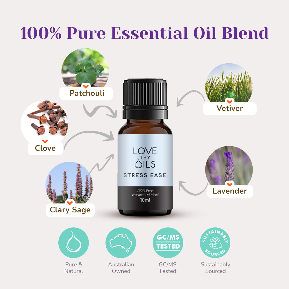 Stress Relief Essential Oil Blends: Reclaim Peace of Mind