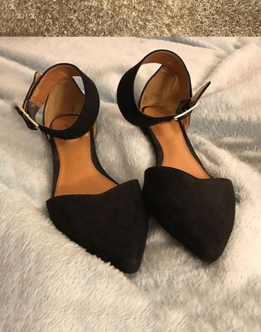 pointed belly shoes