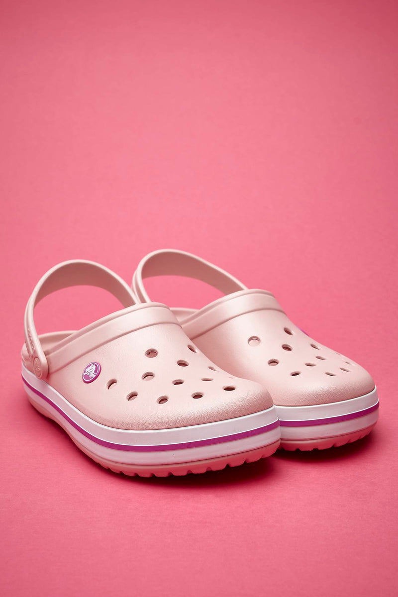 crocs crocband pearl pink