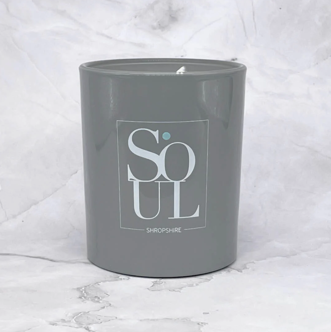 Customisable Glass 30cl Candle SHROPSHIRE 