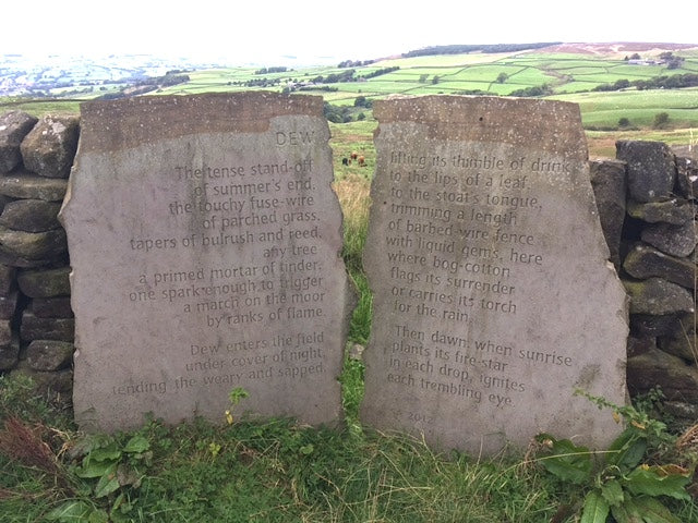 The Stanza Stones, part of a 50-mile trail