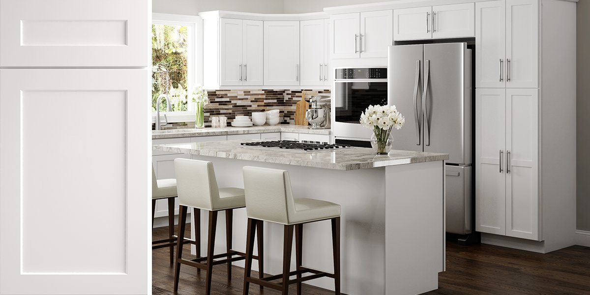 white laminate kitchen cabinets rta