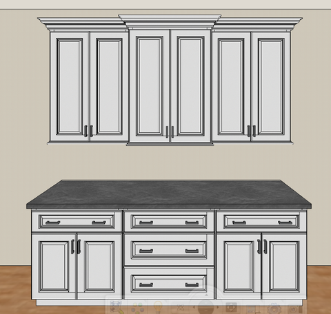 How To Stagger Kitchen Cabinets Rta Wood Cabinets Rta Wood
