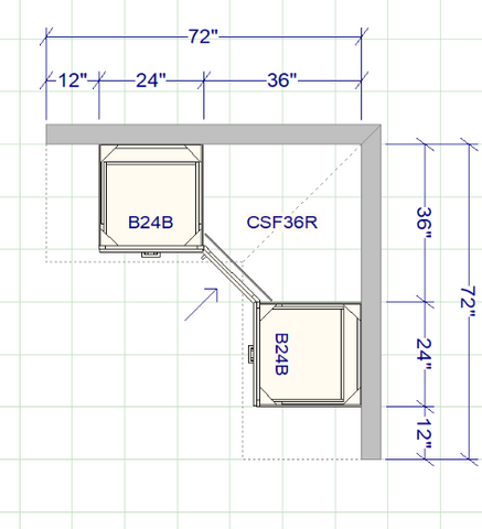 Make The Best Use Of A Corner In A Kitchen Layout Rta Wood Cabinets