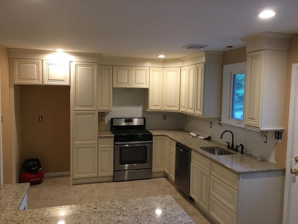 Customer Photos Of Installed Kitchen cabinets - RTA Wood Cabinets