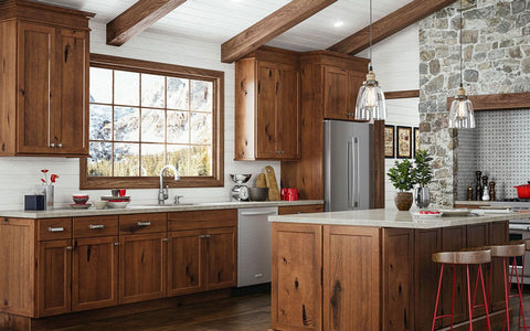 rustic rta kitchen cabinets