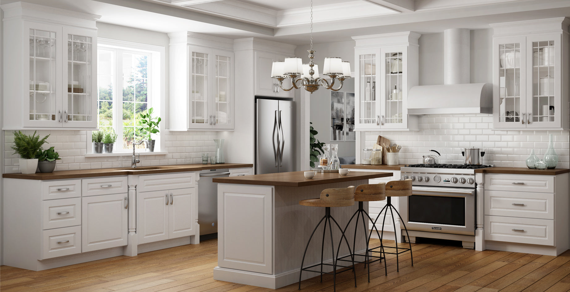 Order RTA Shaker & White Kitchen Cabinets Online – RTA Wood Cabinets