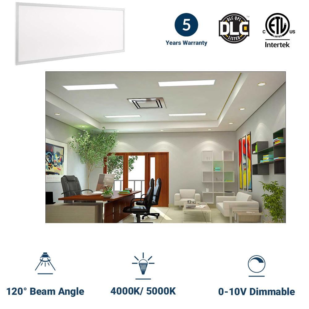 2x4 led panel 5000k