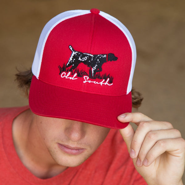 Old South Pointer Trucker Mesh Hat | Southern Grace Farms